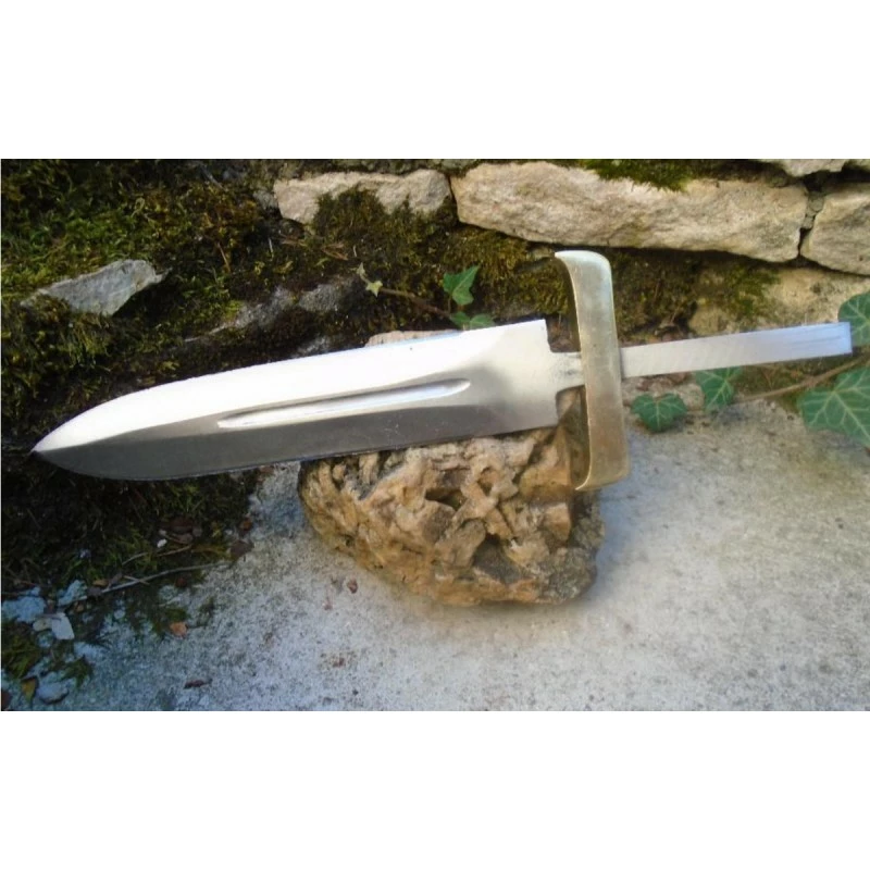 BL00DAG Lame Dague Acier Carbone 1055 Lame A Customiser Le Manche Garde Laiton 1 BL00DAG Lame Dague Acier Carbone 1055 Lame A Customiser Le Manche Garde Laiton