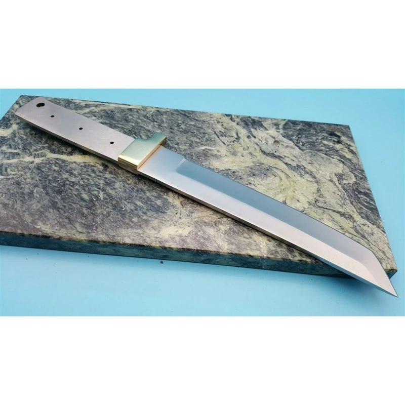 BL126 Lot De 2 Lames A Customiser Le Manche Lame Tanto Garde En Laiton 5 BL126 Lot De 2 Lames A Customiser Le Manche Lame Tanto Garde En Laiton – Image 5