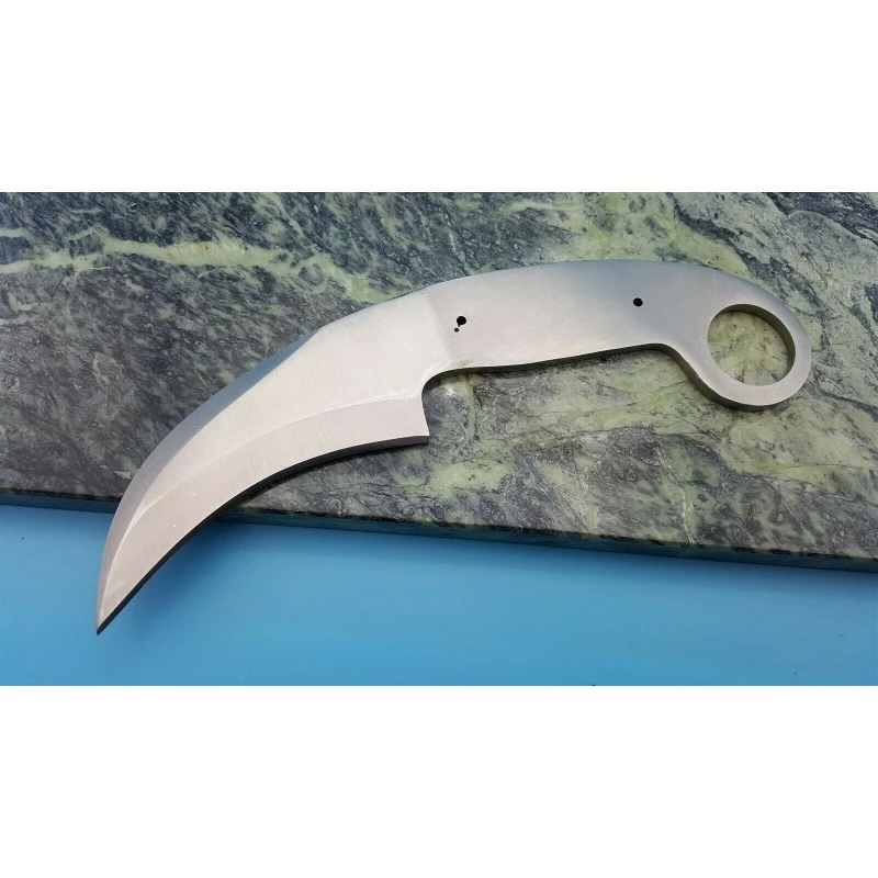 BL127 Lot De 2 Lames A Customiser Le Manche Lame Karambit Acier Inox 5 BL127 Lot De 2 Lames A Customiser Le Manche Lame Karambit Acier Inox – Image 5