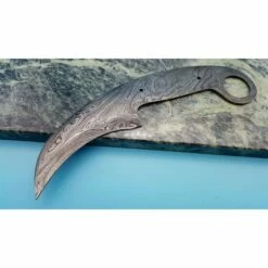BL127D Lame A Customiser Le Manche Lame Karambit Acier Damas 256 Couches -France Des Couteaux Soldes 2024 bl127d lame a customiser le manche lame karambit acier damas 256 couches livraison gratuite 5