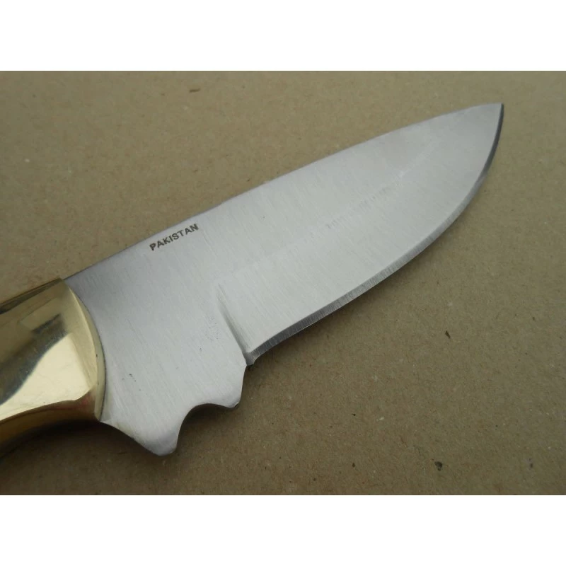 BL133 Lot De 3 Lames A Customiser Le Manche Couteau De Chasse Acier Inox Garde Laiton 2 BL133 Lot De 3 Lames A Customiser Le Manche Couteau De Chasse Acier Inox Garde Laiton – Image 2