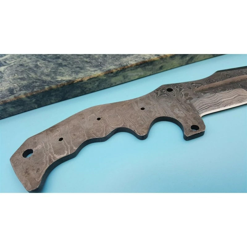 BL137D Lame A Customiser Le Manche Lame Trakker Acier Damas 256 Couches 1 BL137D Lame A Customiser Le Manche Lame Trakker Acier Damas 256 Couches
