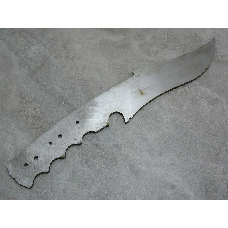 BL478 Lot De 3 Lames Bowie A Customiser Le Manche Lame Acier Inox Made In USA 2 BL478 Lot De 3 Lames Bowie A Customiser Le Manche Lame Acier Inox Made In USA – Image 2