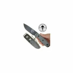 RC4PMB Couteau ESEE Model 4 Acier Carbone 1095 Manche Micarta Etui Molle Clip Made In USA