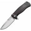 Couteau Lion Steel SR22 Black Lame Acier Sleipner Manche Aluminium Framelock Made Italy LSTSR22ABS