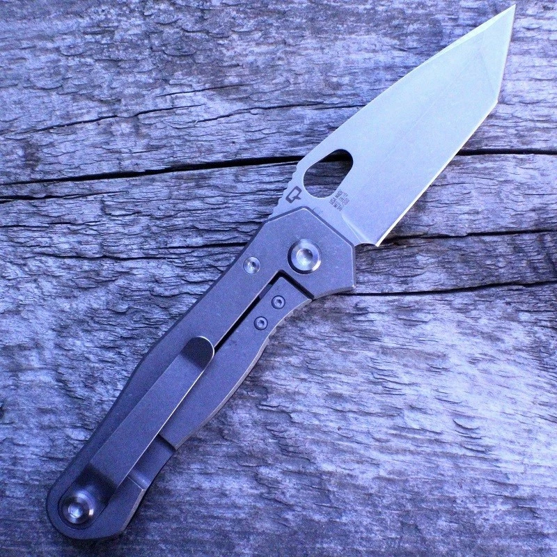 Couteau Quartermaster Tanto Roper XL Lame CPM-154 Manche G-10 Framelock Made USA QTRQSE6XLS 2 Couteau Quartermaster Tanto Roper XL Lame CPM-154 Manche G-10 Framelock Made USA QTRQSE6XLS – Image 2