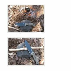 RC5SBK Couteau Esee Model 5 Survival Escape Evasion Carbone 1095 Serr Manche Micarta Etui Kydex Made USA