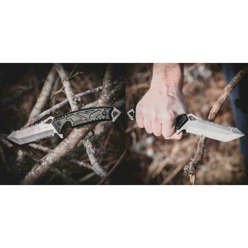 Couteau Reapr Javelin Tanto Lame Acier 420 Manche Aluminium Etui Nylon SHF11011 4 Couteau Reapr Javelin Tanto Lame Acier 420 Manche Aluminium Etui Nylon SHF11011 – Image 4