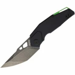 Couteau Revo Berserk Framelock Manche Black G10 Lame Acier 9Cr18MoV Clip REV004BLK