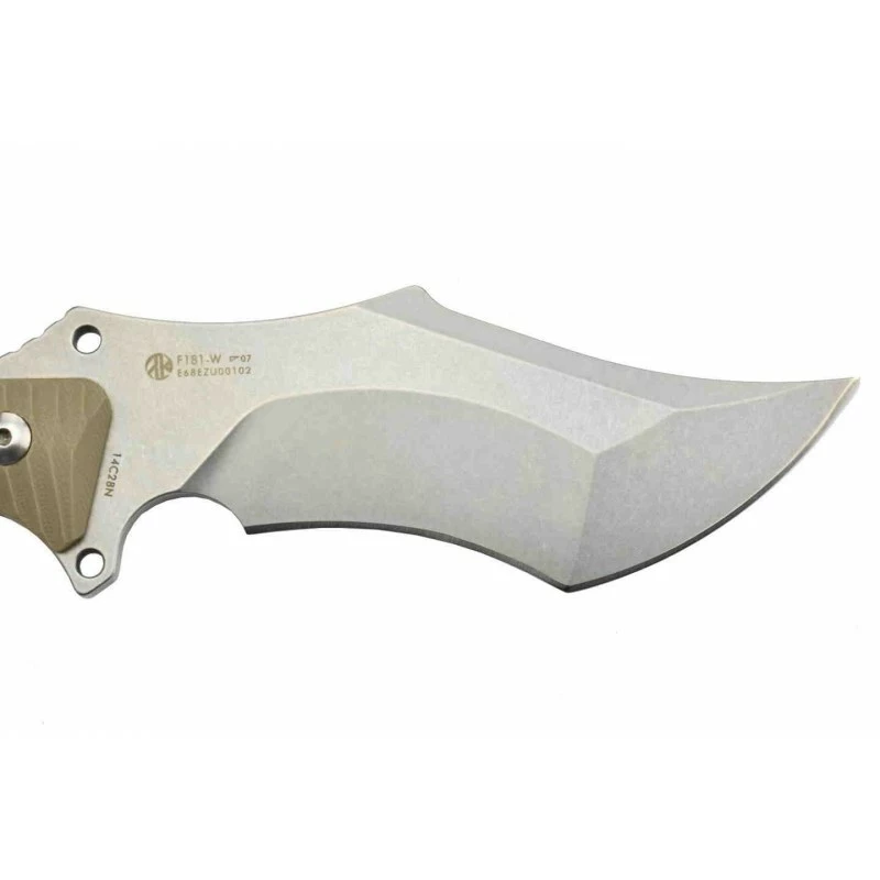 Couteau Ruike F181 Karambit Lame Acier 14C28N Manche Tan G10 Etui ABS RKEF181W 6 Couteau Ruike F181 Karambit Lame Acier 14C28N Manche Tan G10 Etui ABS RKEF181W – Image 6
