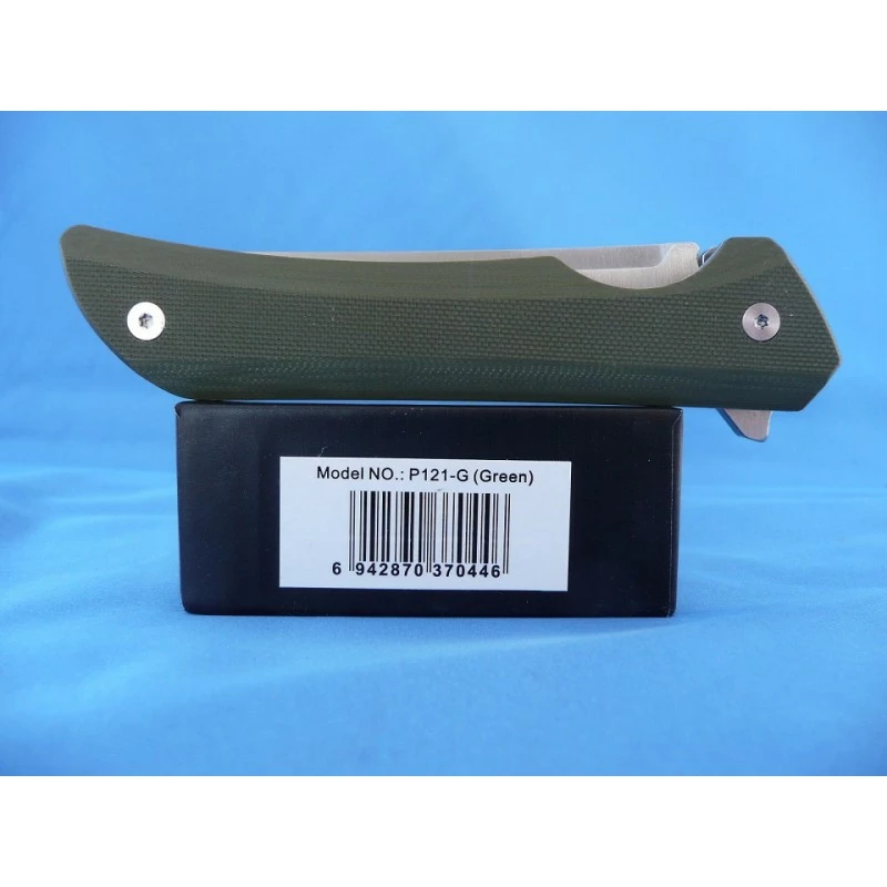 Couteau RUIKE Hussar P121 Lame Acier 14C28N Manche G-10 Green RKEP121G 2 Couteau RUIKE Hussar P121 Lame Acier 14C28N Manche G-10 Green RKEP121G – Image 2