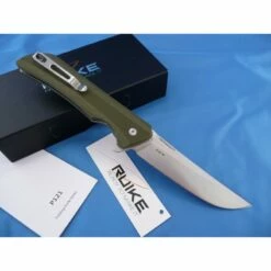 Couteau RUIKE Hussar P121 Lame Acier 14C28N Manche G-10 Green RKEP121G 6 Couteau RUIKE Hussar P121 Lame Acier 14C28N Manche G-10 Green RKEP121G -France Des Couteaux Soldes 2024 couteau ruike hussar p121 lame acier 14c28n manche g 10 green rkep121g livraison gratuite 2
