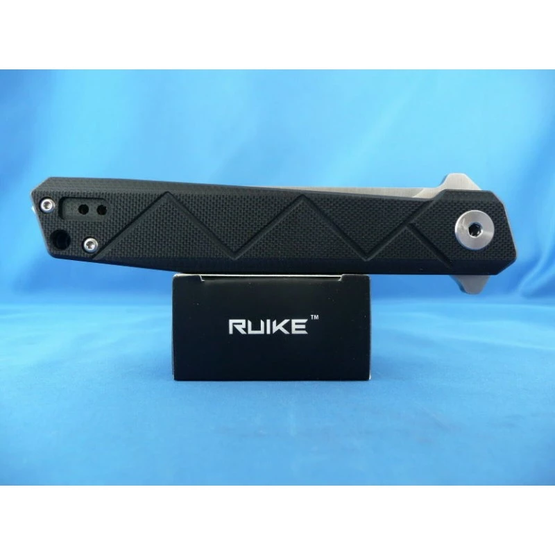 Couteau Ruike P127B Tanto Lame Acier 14C28N Manche Black G10 Linerlock Clip RKEP127B 3 Couteau Ruike P127B Tanto Lame Acier 14C28N Manche Black G10 Linerlock Clip RKEP127B – Image 3