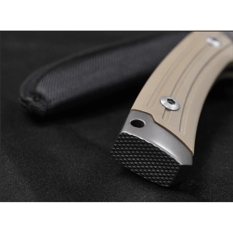 Couteau S-TEC Tactical Desert Storm Lame Acier 440 Manche G10 Etui Nylon STT228629 1 Couteau S-TEC Tactical Desert Storm Lame Acier 440 Manche G10 Etui Nylon STT228629