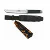 Couteau Sabre Tokisu Akechi Samurai Tactical Tanto Lame Acier 7Cr17MoV Manche Rubber Etui Plastic TOK32382