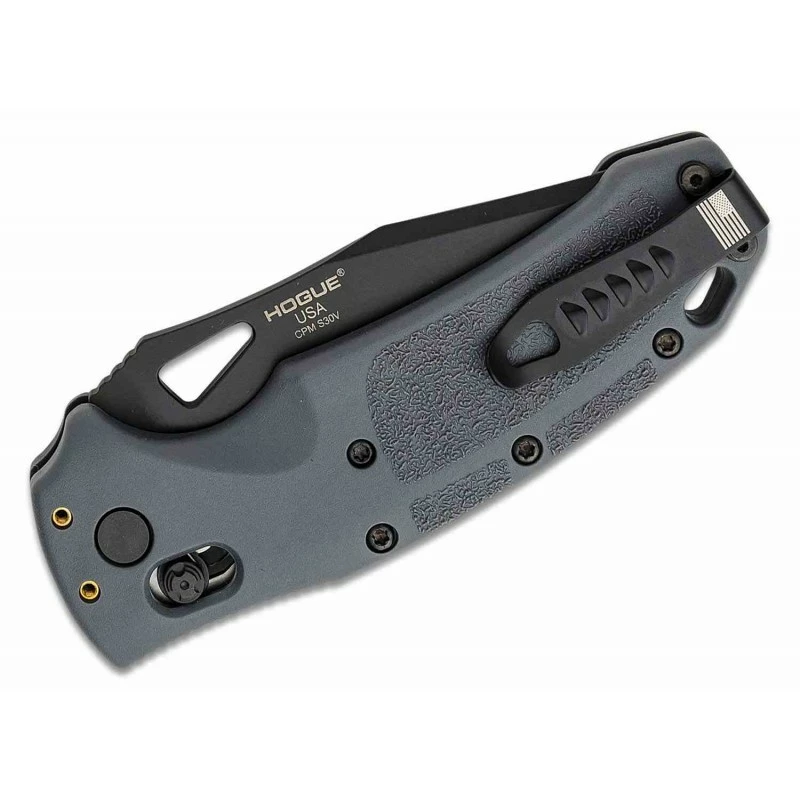 Couteau SIG Sauer K320 ABLE Lock Gray Tanto Lame Acier S30V Black Manche Gray Alu Made USA SIG36362 5 Couteau SIG Sauer K320 ABLE Lock Gray Tanto Lame Acier S30V Black Manche Gray Alu Made USA SIG36362 – Image 5