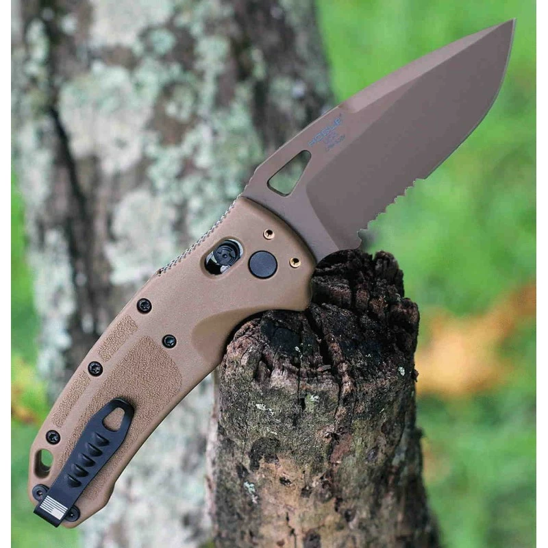 Couteau SIG Sauer K320 M17 ABLE Lock Lame Acier S30V Manche Polymère Tan Made USA SIG36373 3 Couteau SIG Sauer K320 M17 ABLE Lock Lame Acier S30V Manche Polymère Tan Made USA SIG36373 – Image 3