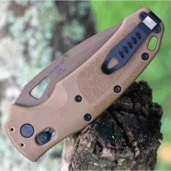 Couteau SIG Sauer K320 M17 ABLE Lock Lame Acier S30V Manche Polymère Tan Made USA SIG36373