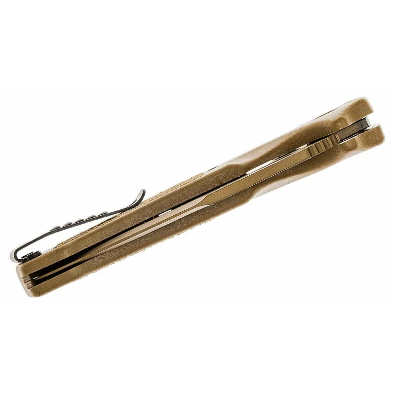 Couteau SIG Sauer K320 M17 ABLE Lock Lame Acier S30V Manche Polymère Tan Made USA SIG36373 5 Couteau SIG Sauer K320 M17 ABLE Lock Lame Acier S30V Manche Polymère Tan Made USA SIG36373 – Image 5