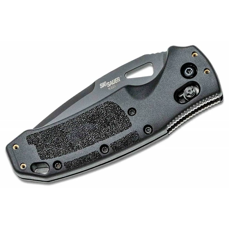 Couteau SIG Sauer Nitron ABLE Lock Lame Acier S30V Manche Polymère Black Made USA SIG36370 5 Couteau SIG Sauer Nitron ABLE Lock Lame Acier S30V Manche Polymère Black Made USA SIG36370 – Image 5