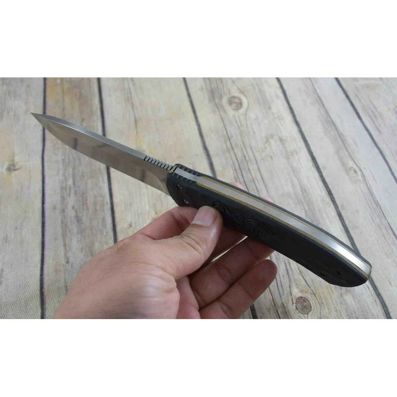 Couteau Skinner Browning Primal Lame Acier 8Cr13MoV Manche Polymer Etui Nylon BR0426B 2 Couteau Skinner Browning Primal Lame Acier 8Cr13MoV Manche Polymer Etui Nylon BR0426B – Image 2