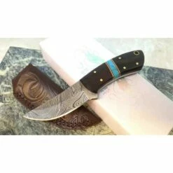 Couteau Skinner Damas 256 Couches Manche Bois Etui Cuir DM1243 13 Couteau Skinner Damas 256 Couches Manche Bois Etui Cuir DM1243 -France Des Couteaux Soldes 2024 couteau skinner damas 256 couches manche bois etui cuir dm1243 livraison gratuite 6