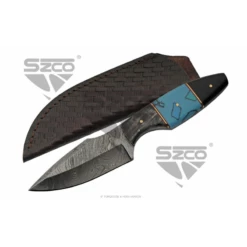 Couteau Skinner Damas 256 Couches Manche Turquoise/Corne Etui Cuir DM1294TR 9 Couteau Skinner Damas 256 Couches Manche Turquoise/Corne Etui Cuir DM1294TR -France Des Couteaux Soldes 2024 couteau skinner damas 256 couches manche turquoisecorne etui cuir dm1294tr livraison gratuite 2