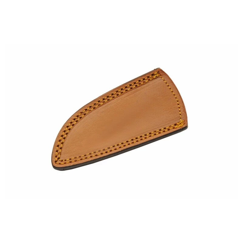 Couteau Skinner Damas 256 Couches Prideful Fang Caper Manche Bois Pakkawwod Brown Etui Cuir DM1320BR 3 Couteau Skinner Damas 256 Couches Prideful Fang Caper Manche Bois Pakkawwod Brown Etui Cuir DM1320BR – Image 3