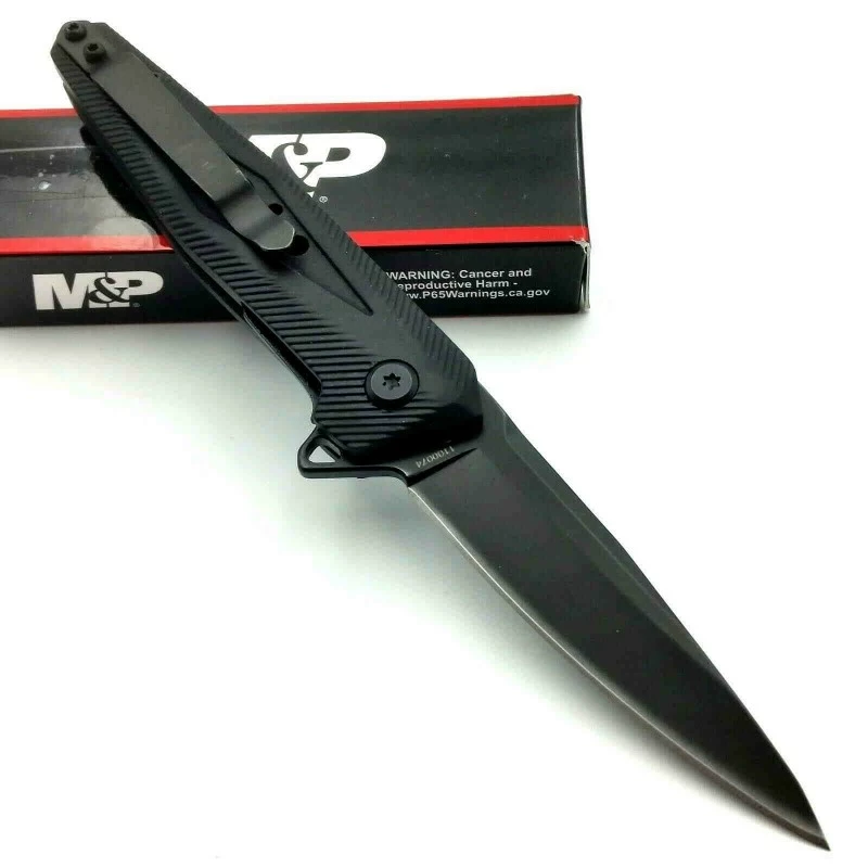 Couteau Smith&Wesson M&P Lame Acier 8Cr13MoV Manche Aluminium SW1100074 7 Couteau Smith&Wesson M&P Lame Acier 8Cr13MoV Manche Aluminium SW1100074 – Image 7