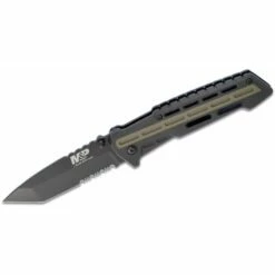 Couteau Smith&Wesson M&P Lame Tanto Acier 8Cr13MoV Manche Zytel SW1100082