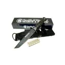 Couteau Smith&Wesson Search & Rescue Tanto Acier 440 Couteau Tactical S&W SWSURT