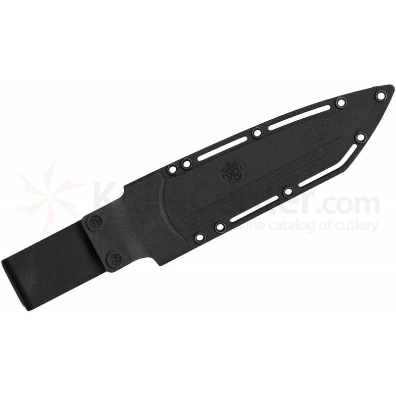 Couteau Smith&Wesson Special Ops Tactical Tanto Serrated Acier 9Cr17 Manche Zytel SW7S 2 Couteau Smith&Wesson Special Ops Tactical Tanto Serrated Acier 9Cr17 Manche Zytel SW7S – Image 2