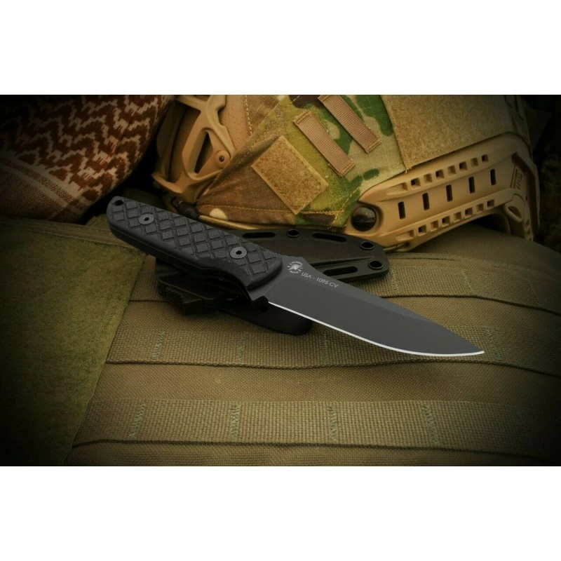 Couteau Spartan Blades Alala Lame Acier Carbon 1095 Manche Micarta Etui Made USA SBSL004BKBK 1 Couteau Spartan Blades Alala Lame Acier Carbon 1095 Manche Micarta Etui Made USA SBSL004BKBK