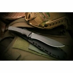Couteau Spartan Blades Machai Lame Acier Carbon 1095 Manche Micarta Etui Made USA SBSL002BKBK
