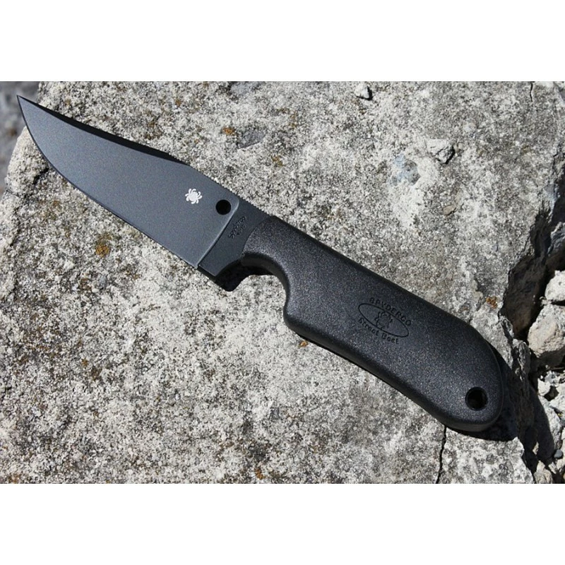 Couteau Spyderco Fred Perrin Street Beat Black Acier VG-10 Manche FRN Etui Polymère Made Japan SCFB15PBBK 1 Couteau Spyderco Fred Perrin Street Beat Black Acier VG-10 Manche FRN Etui Polymère Made Japan SCFB15PBBK