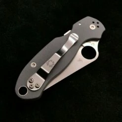 Couteau Spyderco Para 3 Compression Lock Gray Lame Acier Maxamet Manche G10 Clip Made In USA SC223GPDGY