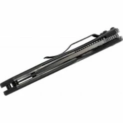 Couteau Spyderco Tenacious Black Lame Acier 8Cr13MoV Serr Manche FRN Linerlock Clip SC122PSBBK