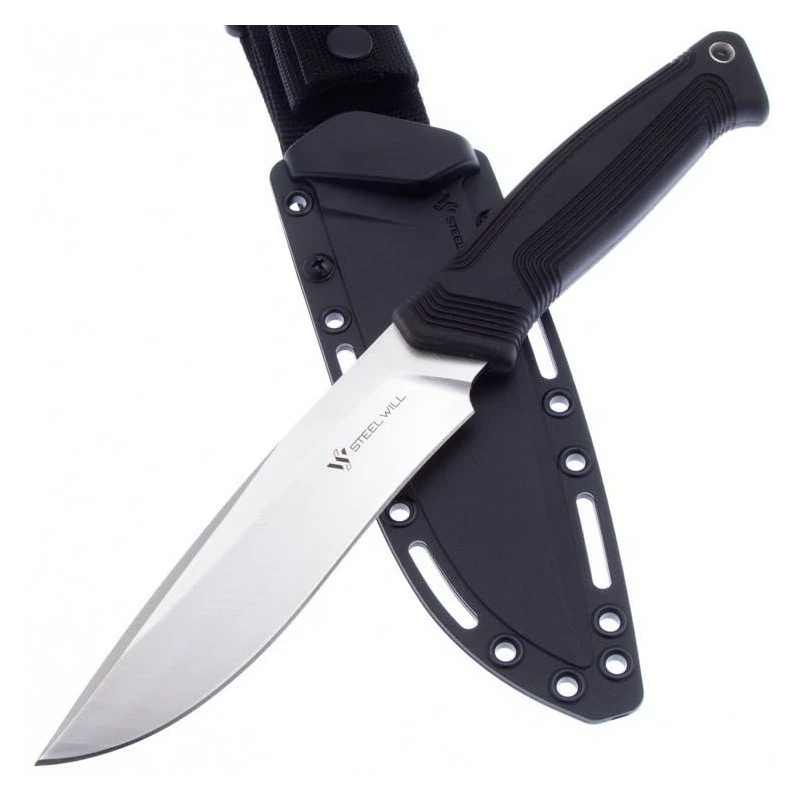 Couteau Steel Will Argonaut 810 Bushcraft Lame Acier AUS-8 Manche TPR Etui Kydex SMG810G 9 Couteau Steel Will Argonaut 810 Bushcraft Lame Acier AUS-8 Manche TPR Etui Kydex SMG810G – Image 9