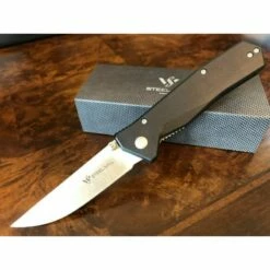 Couteau Steel Will Daitengu F11-01 Lame Acier D2 Manche Black G-10 Linerlock Clip SMGF1101