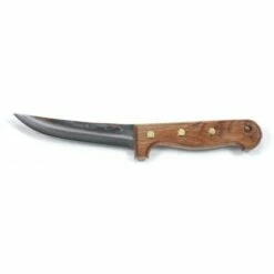 Couteau Svord Boning Knife Lame Acier Carbone Manche Bois Etui Cuir Made In New Zealand SVB