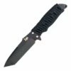 Couteau Tactical Heckler & Koch Fray Tanto Lame Acier 154CM Black Manche Paracorde Made USA HK55240