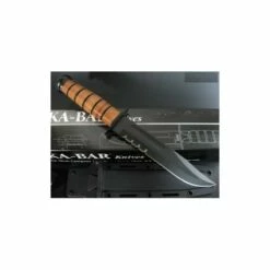Couteau Tactical KABAR Serrated Ka-Bar U.S. Army Fighting Carbone 1095 Etui Kydex Made In USA KA5019
