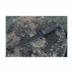 Couteau Tactical KABAR Modified Tanto Lame Acier Carbone 1095 Manche Kraton Etui GFN Made USA KA1266