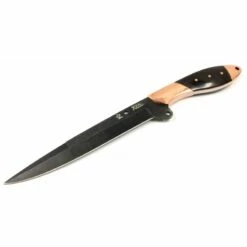 Couteau Tactical Kensei Fighter Shugenja Lame Acier 440 Manche Micarta Etui Nylon KE003