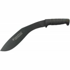 Couteau Tactical Kukri Smith&Wesson Bush Hog Kukri Acier Inox Manche Kraton SWBH -France Des Couteaux Soldes 2024 couteau tactical kukri smithwesson bush hog kukri acier inox manche kraton swbh livraison gratuite 2