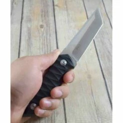 Couteau Tactical Smith&Wesson 24/7 Tanto Lame 8Cr13MoV Manche G10 Etui Nylon SW1147099