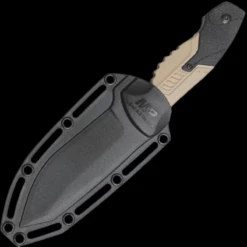 Couteau Tactical Smith&Wesson M&P Lame Acier 8Cr13MoV Manche Aluminium Etui Nylon SWMPF2CSCP