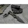 Couteau Tactical Spartan Blades Enyo Lame Acier AUS-8 Manche Squelette Etui ABS SBBL2BK