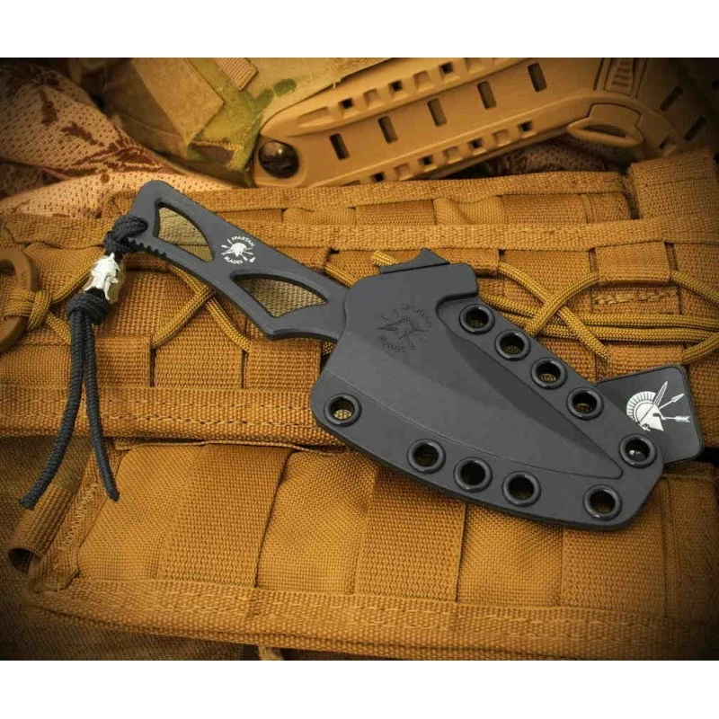 Couteau Tactical Spartan Blades Enyo Lame Acier AUS-8 Manche Squelette Etui ABS SBBL2BK 7 Couteau Tactical Spartan Blades Enyo Lame Acier AUS-8 Manche Squelette Etui ABS SBBL2BK – Image 7