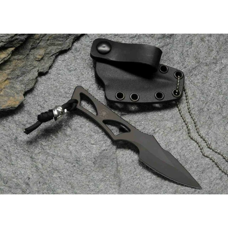 Couteau Tactical Spartan Blades Enyo Lame Acier AUS-8 Manche Squelette Etui ABS SBBL2BK 1 Couteau Tactical Spartan Blades Enyo Lame Acier AUS-8 Manche Squelette Etui ABS SBBL2BK